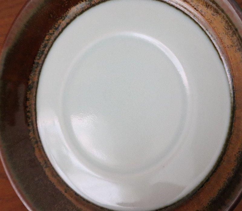 激レア！デンマーク製ヴィンテージ！極太アルミデカジップ！裏ボア＆フリンジ仕様！ デンマーク DESIREE（デシレ）社 Discos コーヒーカップ&ソーサー