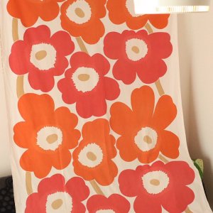 ()MARIKANGAS MARITEXTILE UNIKKOPink x Orange135x200(ޥåȥ֥ɡ