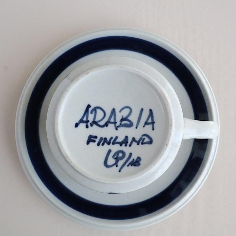 アラビア アネモネ ARABIA Anemone アラビア アネモネ ティーカップ＆ソーサー