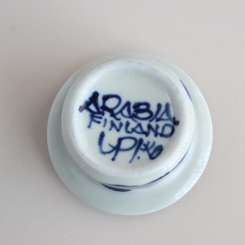 アラビア アネモネ　Arabia Anemone　エッグカップ 4個　バラ売り可 ARABIA(アラビア)anemone(アネモネ)エッグカップ - 北欧雑貨