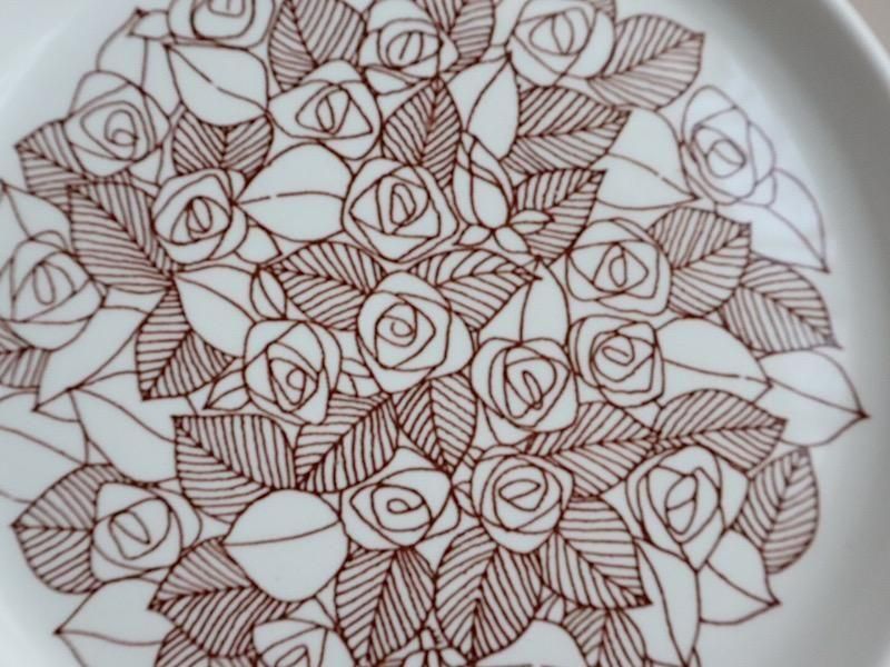 GUSTAVSBERG グスタフスベリ Rosenfalt（ローゼンフェルト）プレート