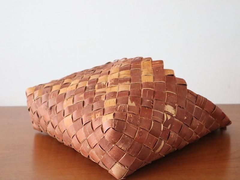 北欧 白樺 かご | ヴィンテージ - 北欧雑貨、北欧インテリア