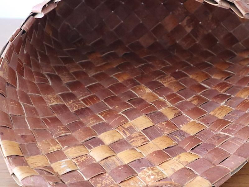 北欧 白樺 かご | ヴィンテージ - 北欧雑貨、北欧インテリア