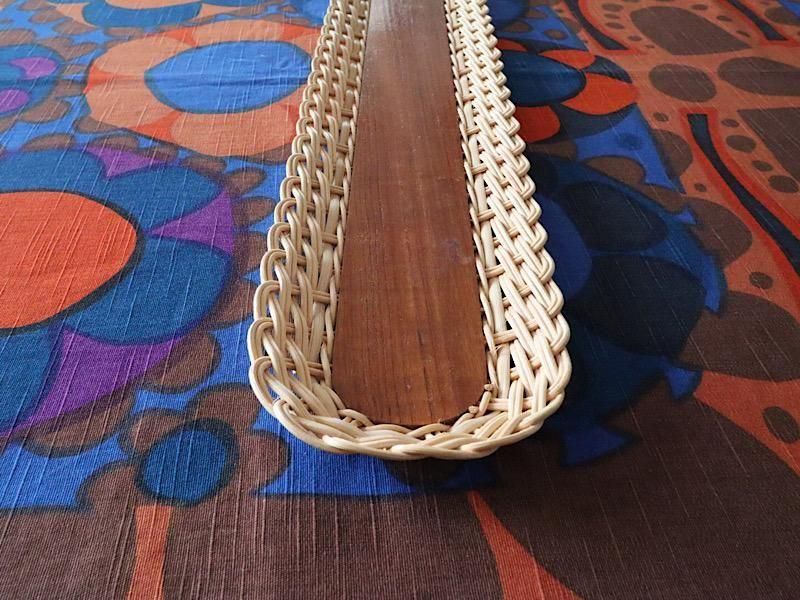 北欧雑貨 ヴィンテージのチーク かご/トレイ - 北欧雑貨、北欧