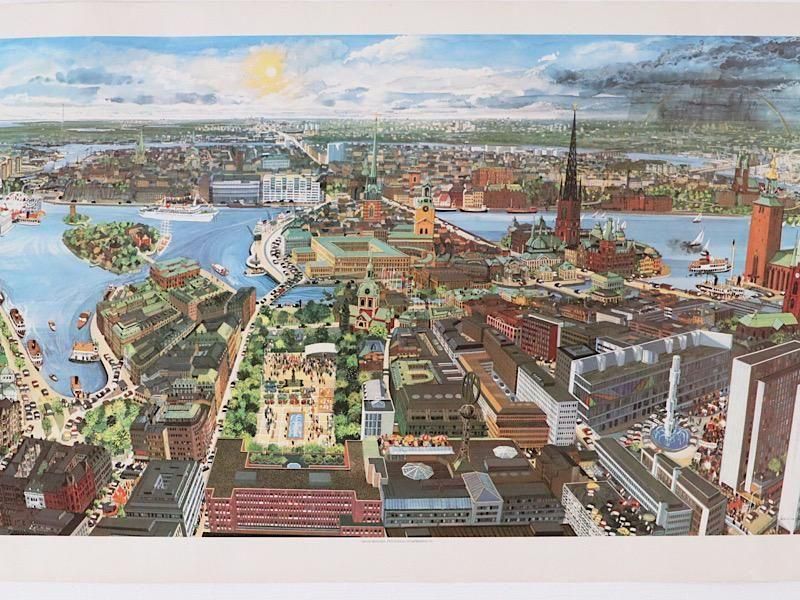 ストックホルム近代美術館限定John Hertzberg 国内未入荷希少ポスター