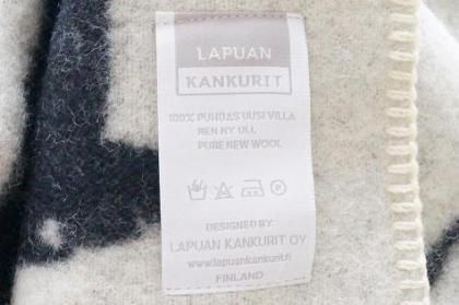 Lapuan Kankurit ラプアンカンクリ ブランケット Koirapuisto 犬柄 90 130 北欧雑貨 北欧インテリア キッチン雑貨のお店 Suosikki 北欧雑貨店 スオシッキ