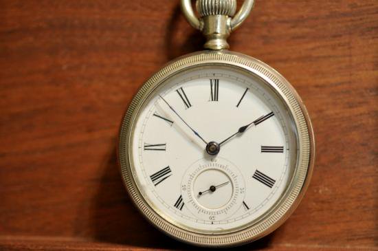 Illinois イリノイ 1882年 銘無し 11石 機械式 - 懐中時計