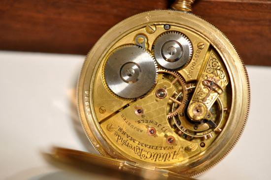 Waltham riverside 1888モデル 1898年 レアムーブメント - 懐中時計 