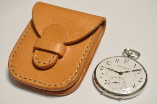英国製 本革腕時計ケース-