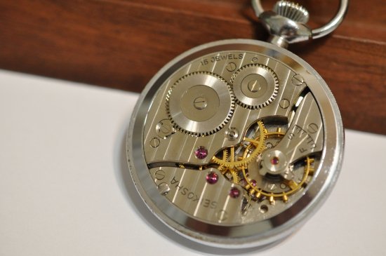 SEIKO セイコー 精工舎 国鉄 昭和37年 機械式懐中時計 手巻き 50mm 