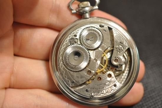 ウォルサム Waltham Grade:220 懐中時計 1920年 15石 12サイズ