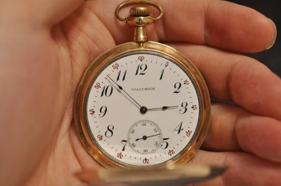 WALTHAM ウォルサム 稼働 手巻き 懐中時計 19石 WALTHAM アメリカン ウォルサム ウォッチ カンパニー 懐中時計