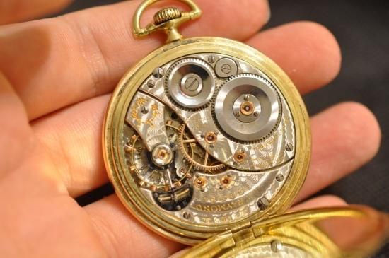 2207] Elgin エルジン B.W. Raymond Grade:193 Art Deco メタル