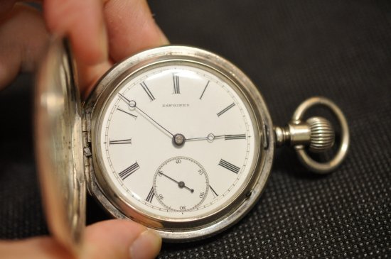 【美品】【ELGIN・エルジン】フルハンター アンティーク 機械式 懐中時計