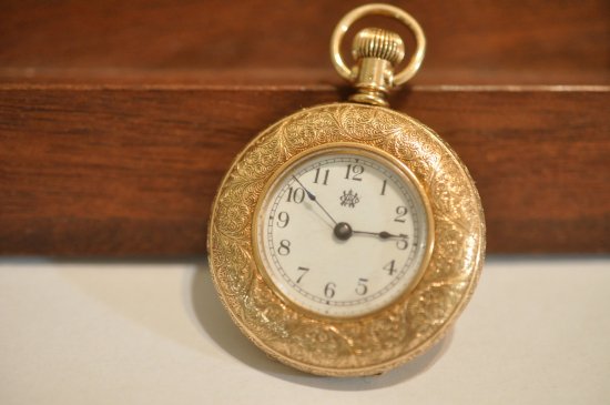 【動作品】ウォルサム アンティーク 懐中時計 1891年 手巻き デミハンター