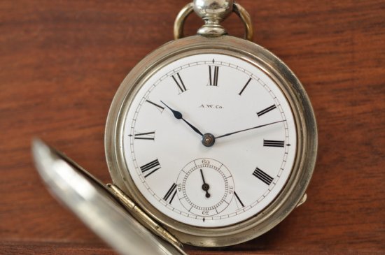 1885年~ ウォルサムWaltham 懐中時計チェーン鎖 フォブ アンティーク