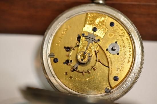 WALTHAM ウォルサム 万年筆 1188 2403] Waltham Appleton Tracy ウォルサム 銀無垢ハンター Model
