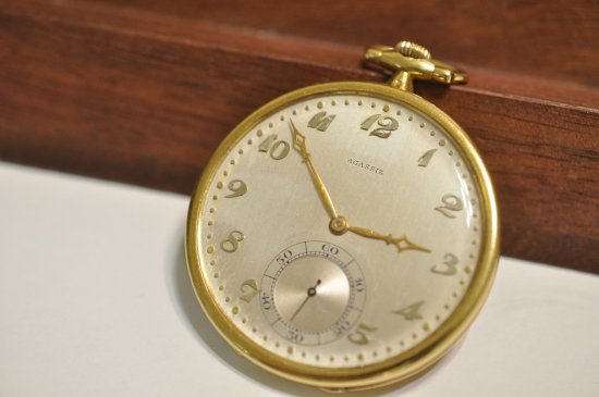 100年に近いILLNOIS懐中時計１７石ゴールドフィルドO・H済※ - 時計