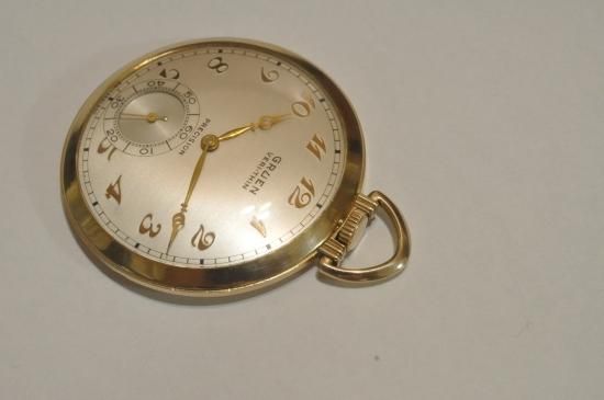 GRUEN グルュエン 懐中時計 手巻き式 稼働品 13.jpg