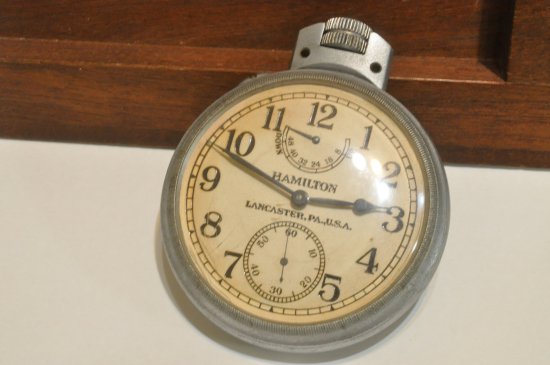 2776]【大型36サイズ】ハミルトン 軍用時計 インジケータ仕様