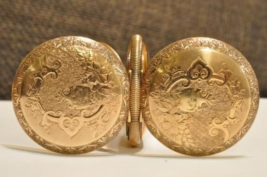2796] Elgin エルジン 豪華ハンターケース 42mm 1896年 懐中時計