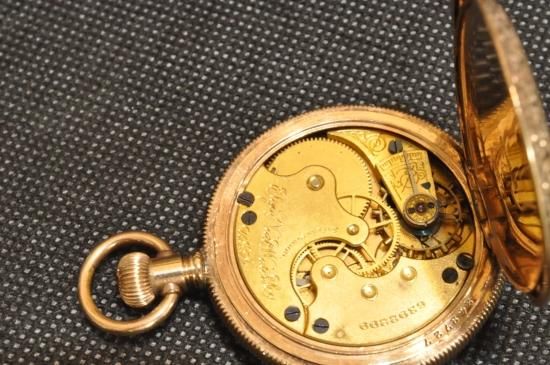 2796] Elgin エルジン 豪華ハンターケース 42mm 1896年 懐中時計