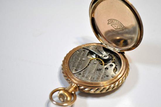 14K無垢 solid gold Waltham ウォルサム 懐中時計 - 懐中時計販売 古響堂