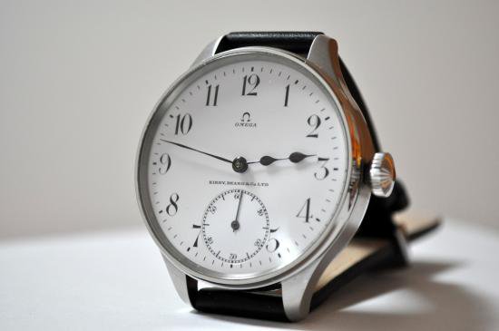 アンティーク時計 腕時計 OMEGA オメガ 1904年 スケルトン - 懐中時計 