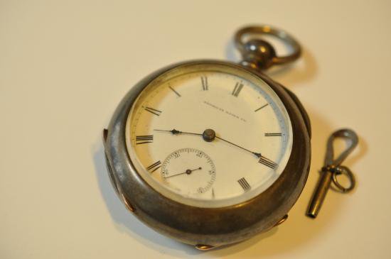 Waltham ウォルサム 鍵巻き 1875年 Fogg's Patent F - 懐中時計 ...