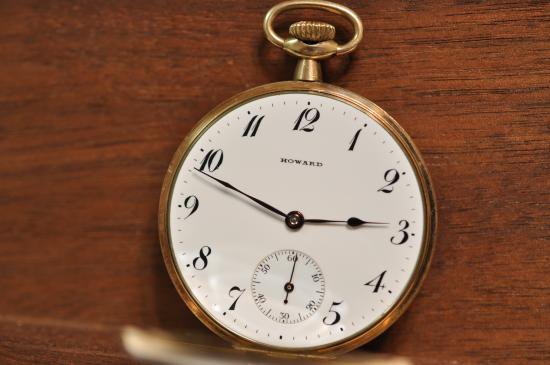 E.Howard ハワード 17石 1912年 12サイズ 薄型 - 懐中時計 