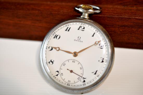 OMEGA オメガ 懐中時計 手巻き 機械式 - 懐中時計・アンティーク腕時計 