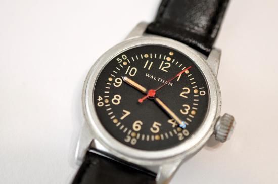 戦闘機 搭載　時計　機械式　waltham a-13a-1  ウォルサム Waltham ウォルサム 軍用懐中時計 military 機械式 手巻き