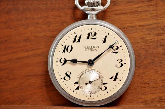 SEIKO セイコー 精工舎 国鉄 昭和35年 - 懐中時計・アンティーク腕時計