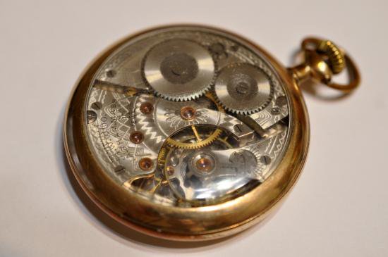 Waltham ウォルサム 機械式 手巻き レアスケルトン仕様 - 懐中時計
