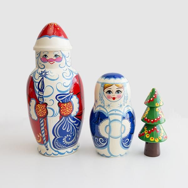 クリスマスマトリョーシカ ロシア 東欧雑貨直輸入店 チャイカ クリスマスマトリョーシカ ロシア 東欧雑貨直輸入店 チャイカ