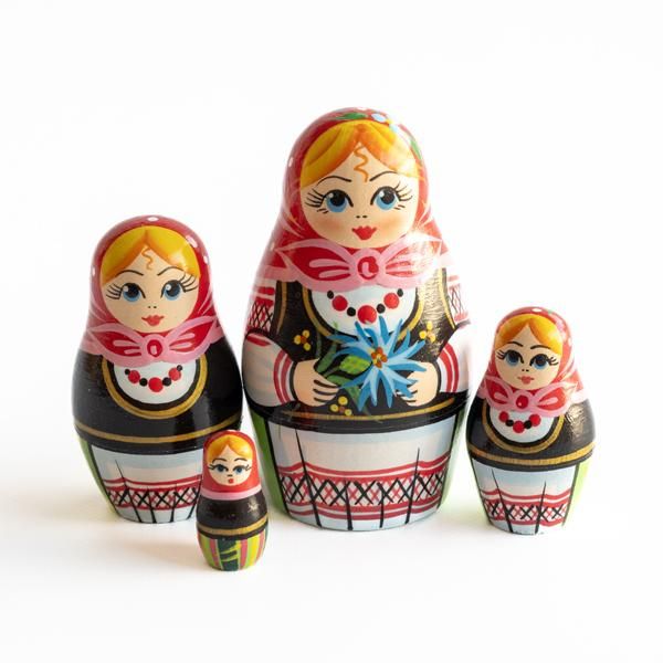 ロシア雑貨店マリンカ / サンクトペテルブルグ産 マトリョーシカ
