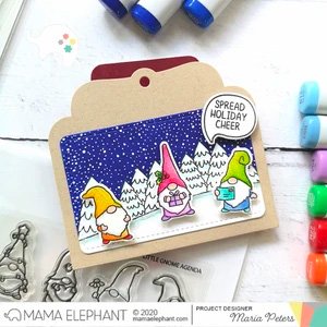 Gift Pocket Tag（カッティングダイ） - 輸入スタンプのタイニィ・ドッツ