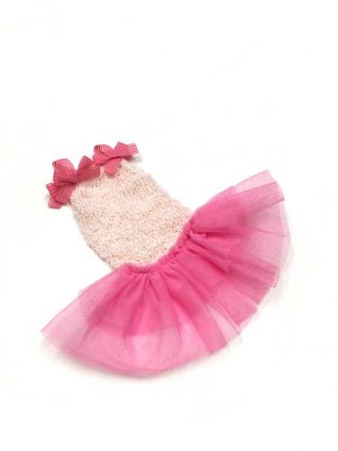 <img class='new_mark_img1' src='https://img.shop-pro.jp/img/new/icons1.gif' style='border:none;display:inline;margin:0px;padding:0px;width:auto;' />Tulle Dress baby pink ＊ チュールドレス  ベビーピンク ＊