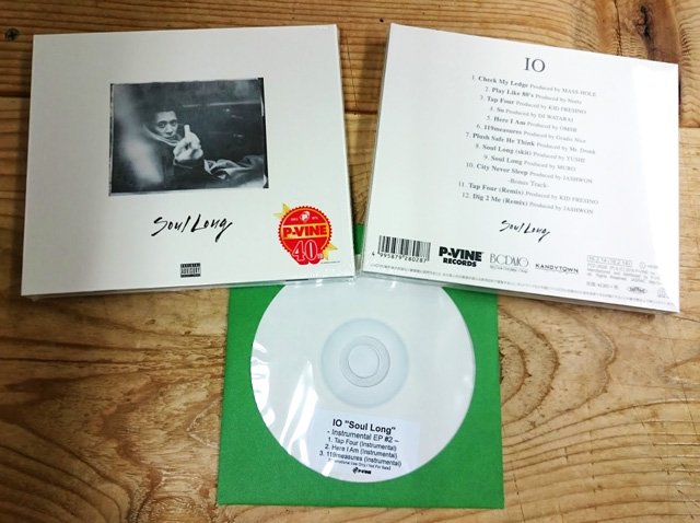 IO  Soul Long、Instrumental EP CDセット