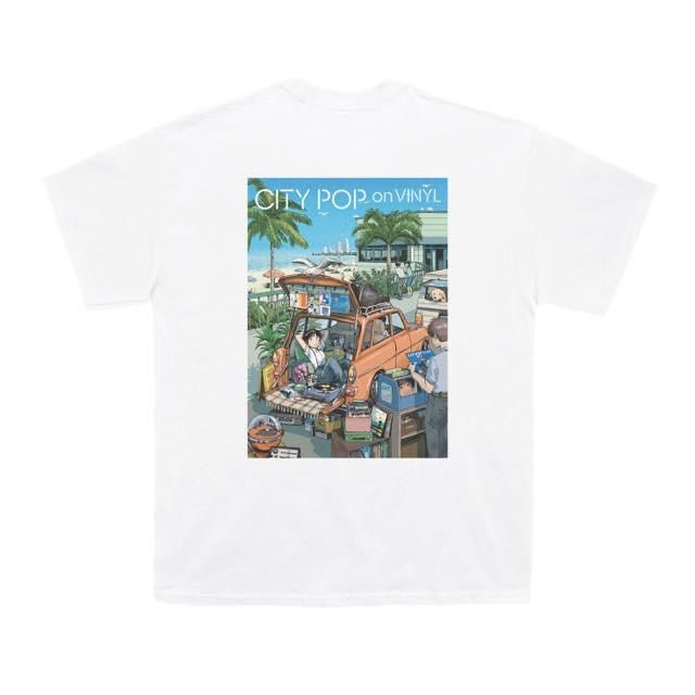 WENOD RECORDS : CITY POP on VINYL2023 Official Tシャツ WENOD RECORDS : CITY POP on VINYL2023 Official Tシャツ