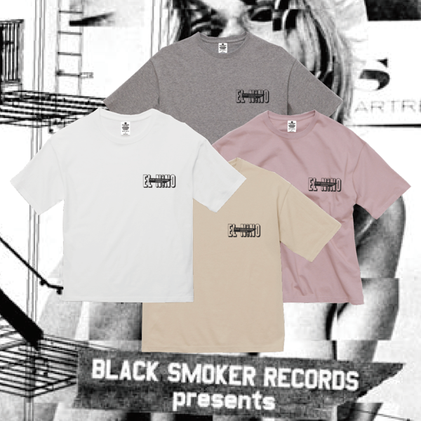 WENOD RECORDS : BLACK SMOKER - ELNINO 2023 T-SHIRT : ビッグ ...