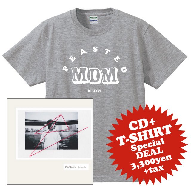 WENOD RECORDS : Campanella - PEASTA + T-SHIRT SET (MADE DAY MAIDER