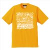 OILWORKS - WORLD OF WORDS GOLD T-SHIRT (OILWORKS/2016)