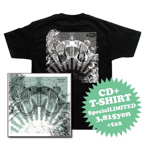 WENOD RECORDS : Hisomi-TNP - heliocentric CD+T-SHIRT SET (Round Table  Recordings 2018)【WENOD限定販売】