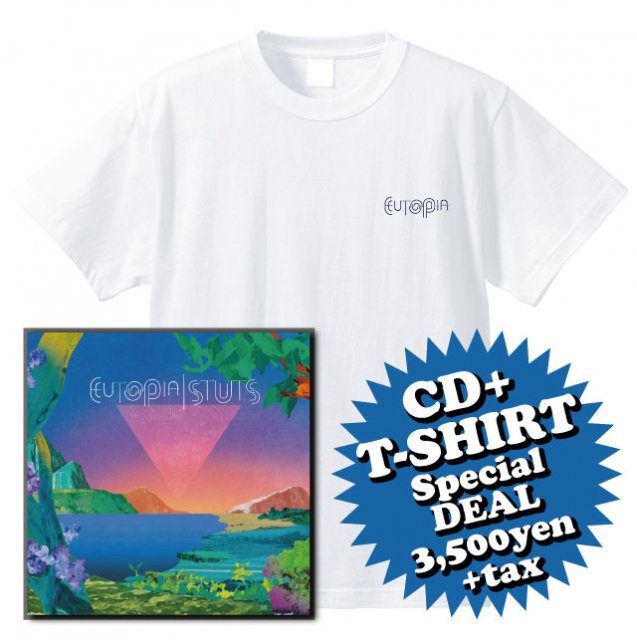 STUTS - Eutopia CD+T-SHIRT SET (Atik Sounds / SPACE SHOWER MUSIC