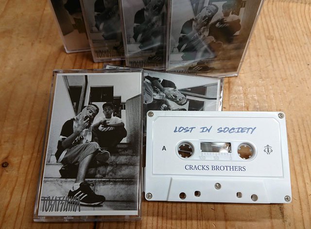WENOD RECORDS : CRACKS BROTHERS - LOST IN SOCIETY [CD+TAPE] CRACKS ...
