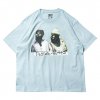 TIGHTBOOTH x OILWORKS - BROTHERS T-SHIRT SKY SHIRT (TBPR/2019) 