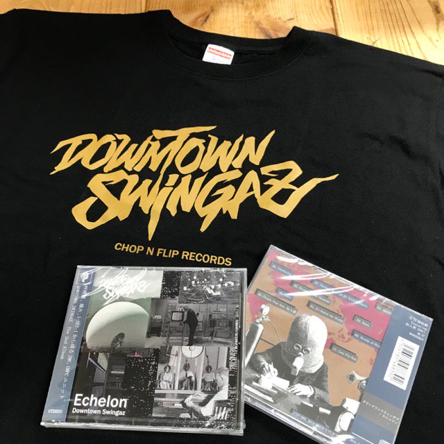 Downtown Swingaz (呼煙魔, 雄火, I-SET-I) Echelon CD + T-SHIRT SET 