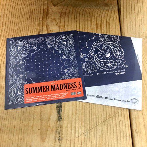 WENOD RECORDS : DJ KIYO - SUMMER MADNESS 3 [MIX CD] ROYALTY PRODUCTION  (2020)【限定盤】