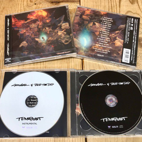 WENOD RECORDS : Shing02 & Jack The Rip - Triumphant [2CD] S02JTR【限定生産盤】  (2021) 1月27日発売